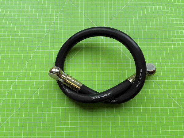 Zipper Maschinen Ersatzteil passend zu ZI-MD500HS Hydraulikschlauch 10*700